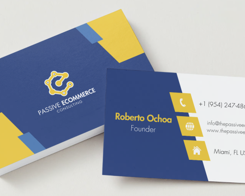 Tarjetas Passive Ecommerce